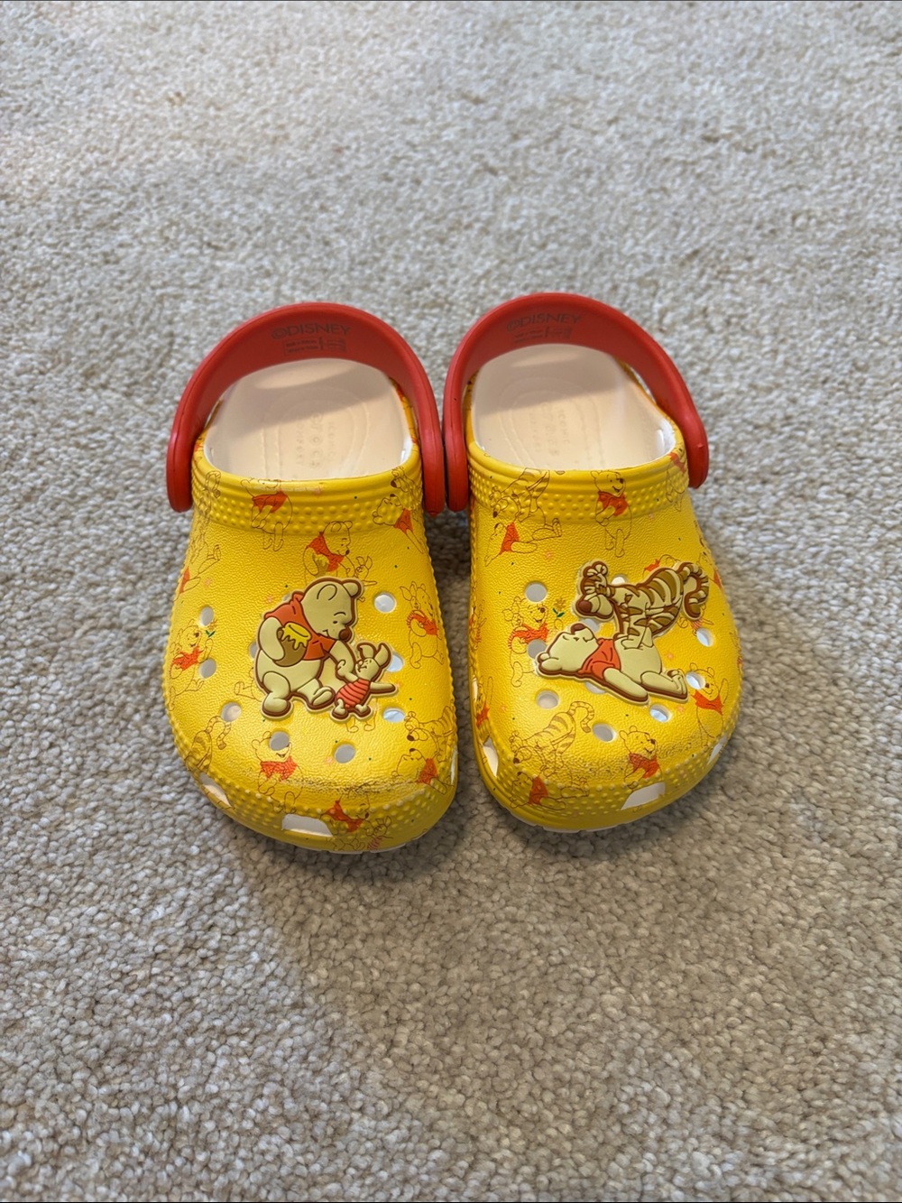 Toddler Winnie the Pooh Crocs